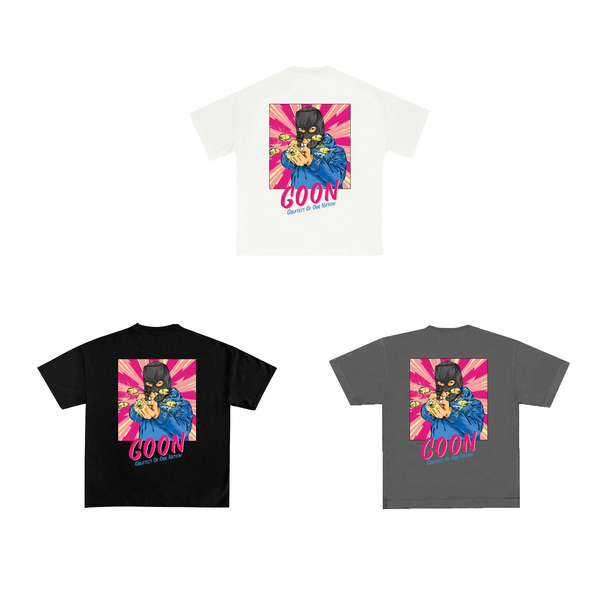🚨 1 LEFT- (SPECIAL EDITION) GOON. 🏆✨HEAVYWEIGHT T-SHIRT