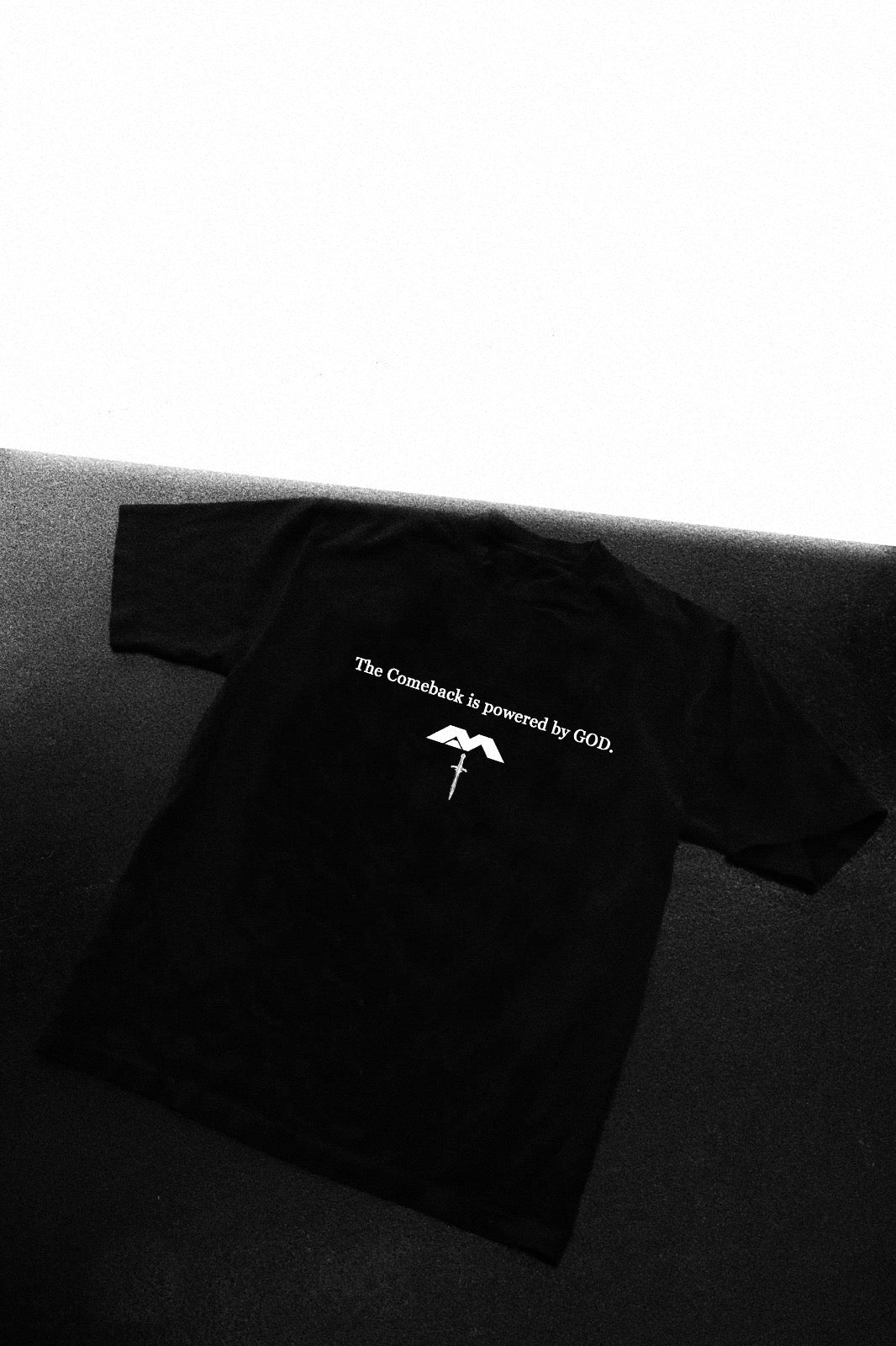 THE COMEBACK IS POWERED BY GOD.