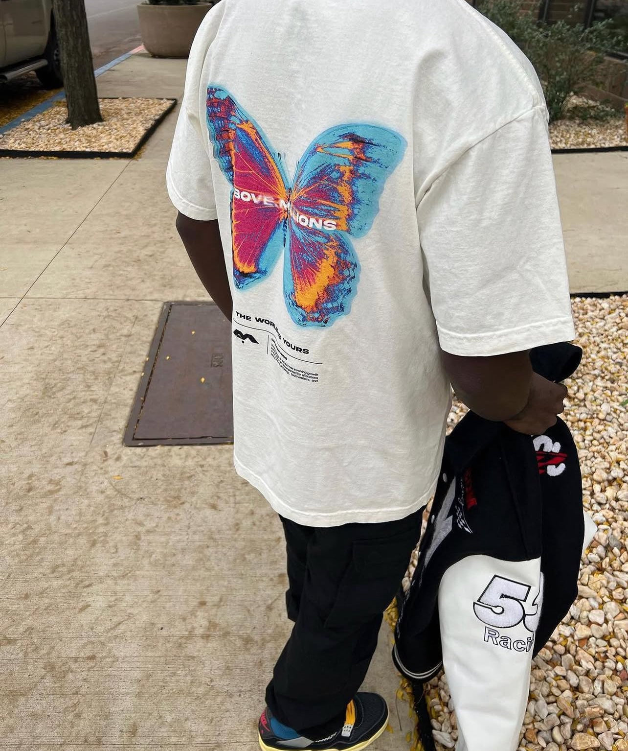 BUTTERFLY VINTAGE HEAVYWEIGHT T-SHIRT