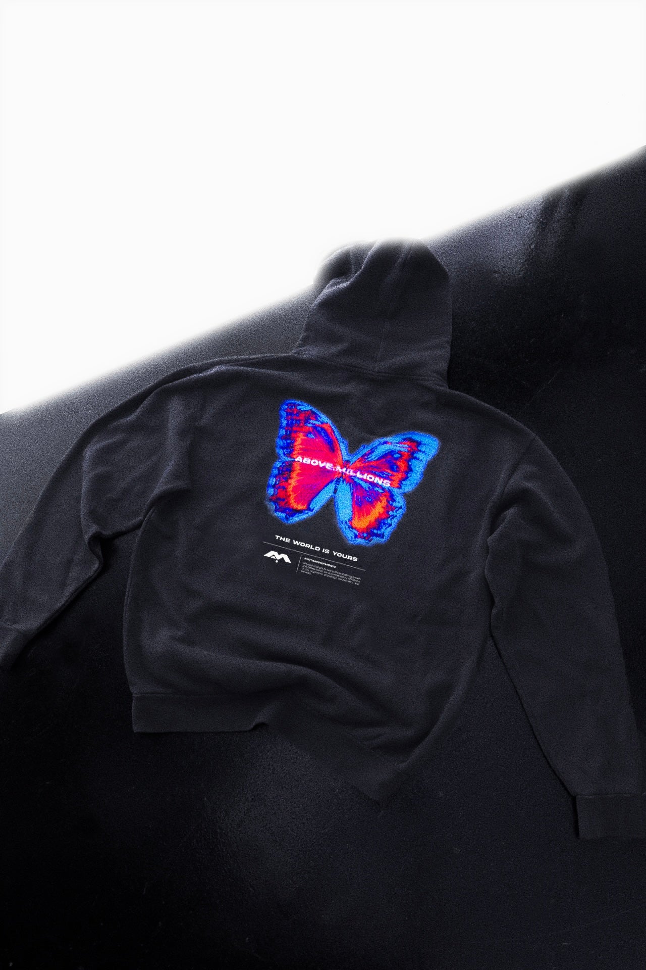 (UPGRADED QUALITY) METAMORPHOSIS HOLOGRAPHIC MIDWEIGHT HOODIE