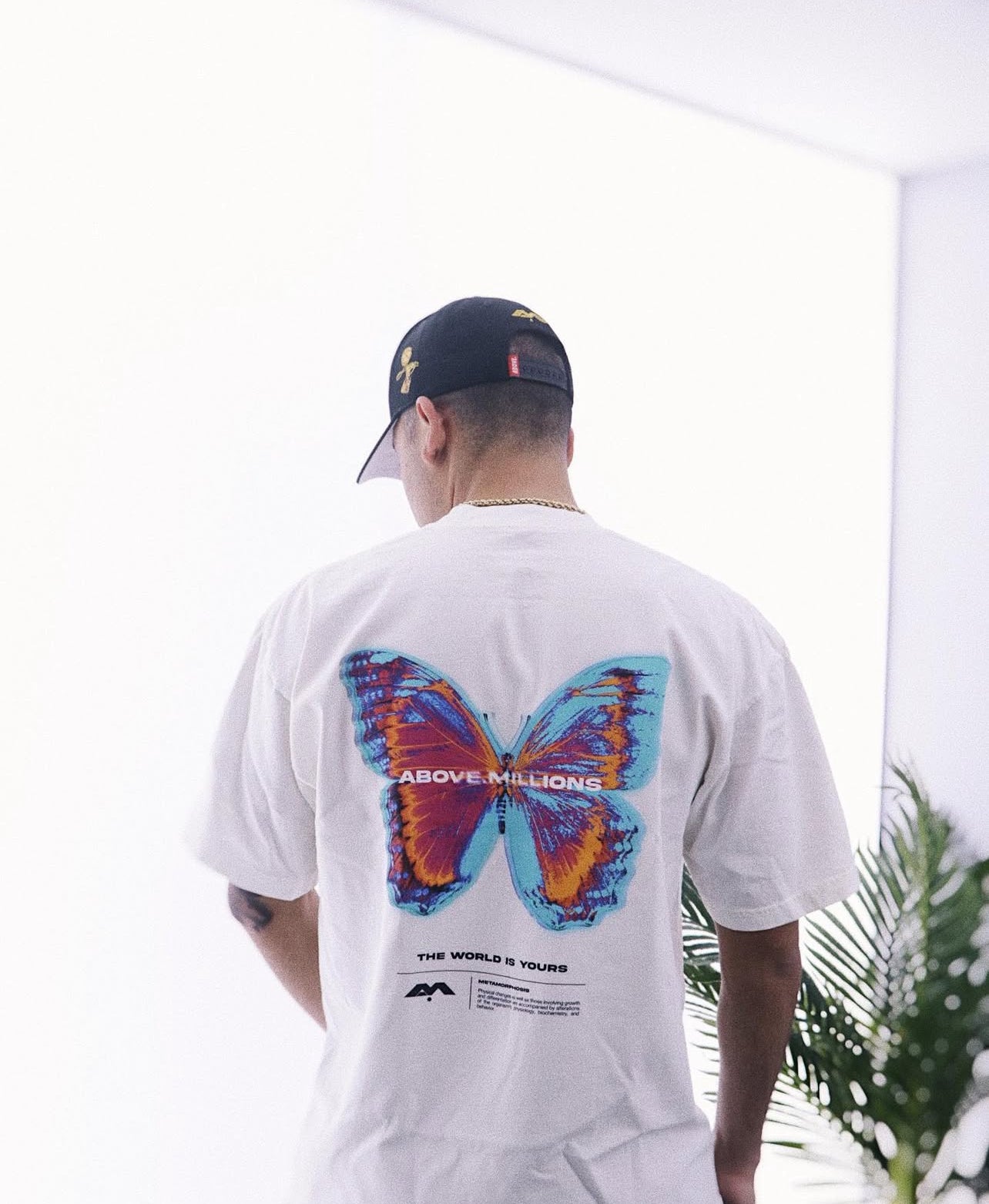 BUTTERFLY VINTAGE HEAVYWEIGHT T-SHIRT