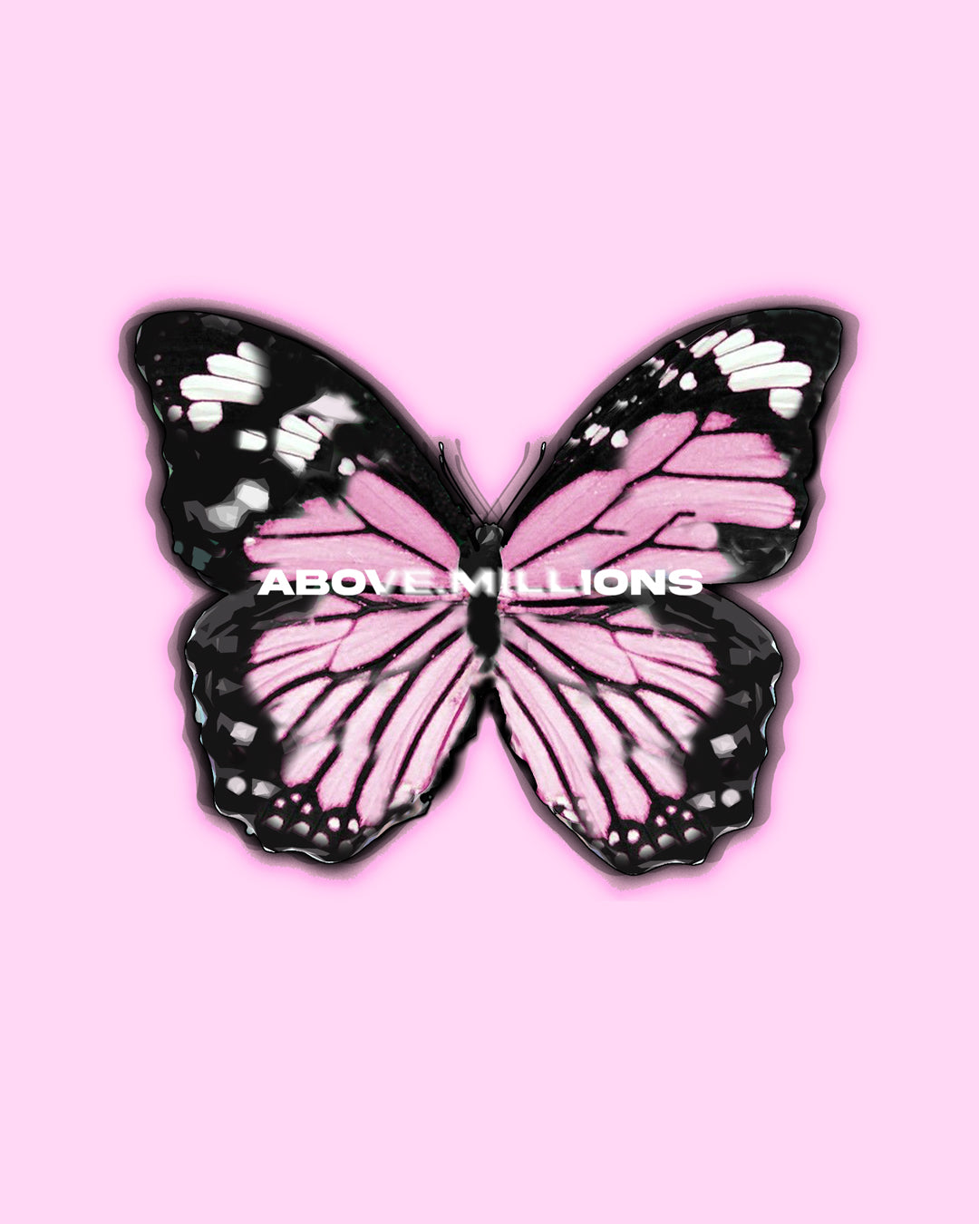 (1 PER ORDER FREE) PINK SMALL BUTTERFLY