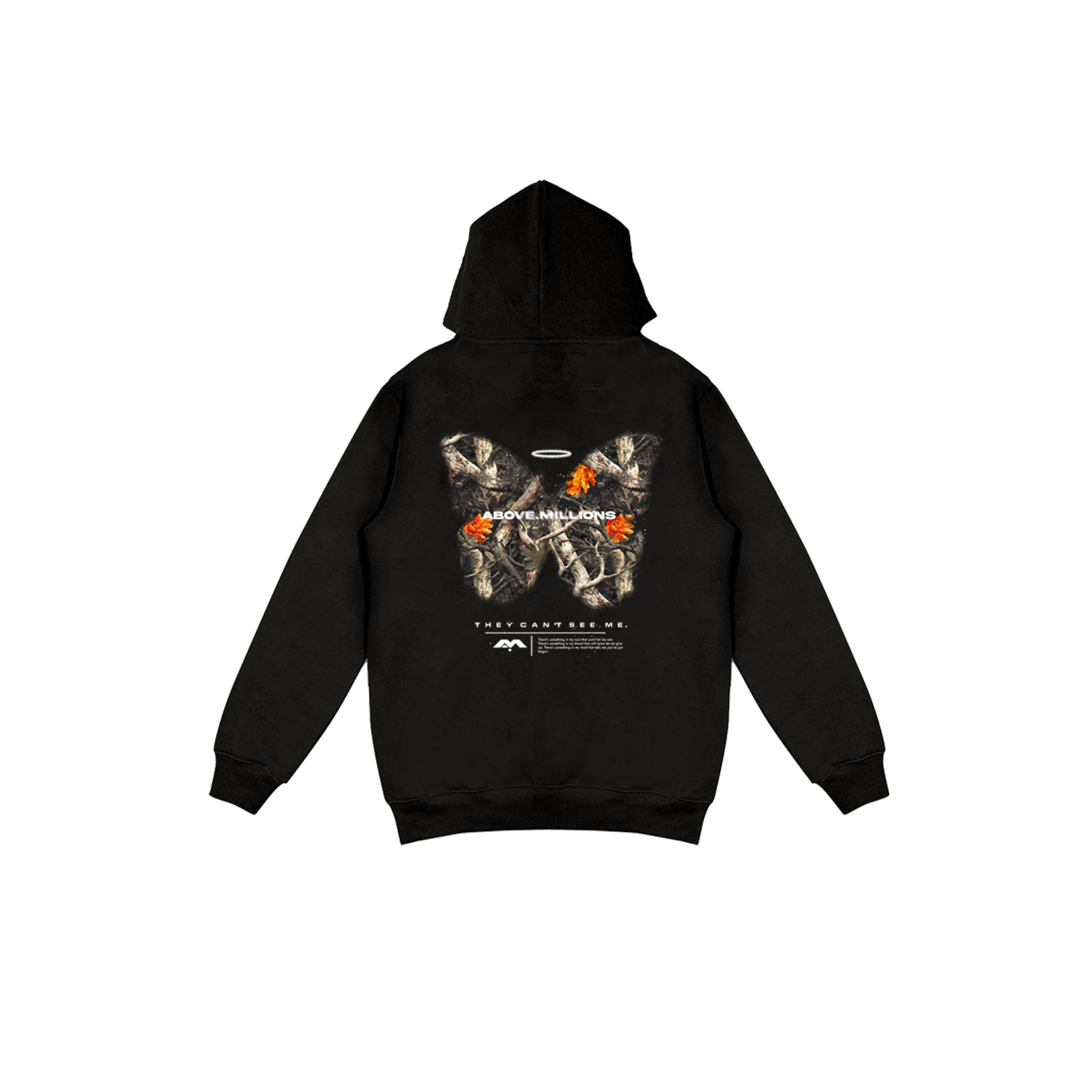 THEY CAN'T SEE ME. MIDWEIGHT HOODIE
