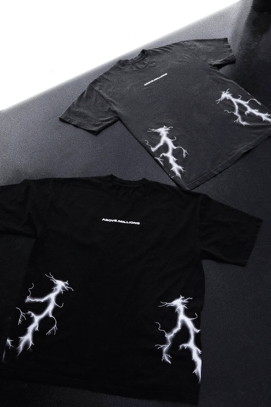 BLURRY TEXT + LIGHTNING SIDES