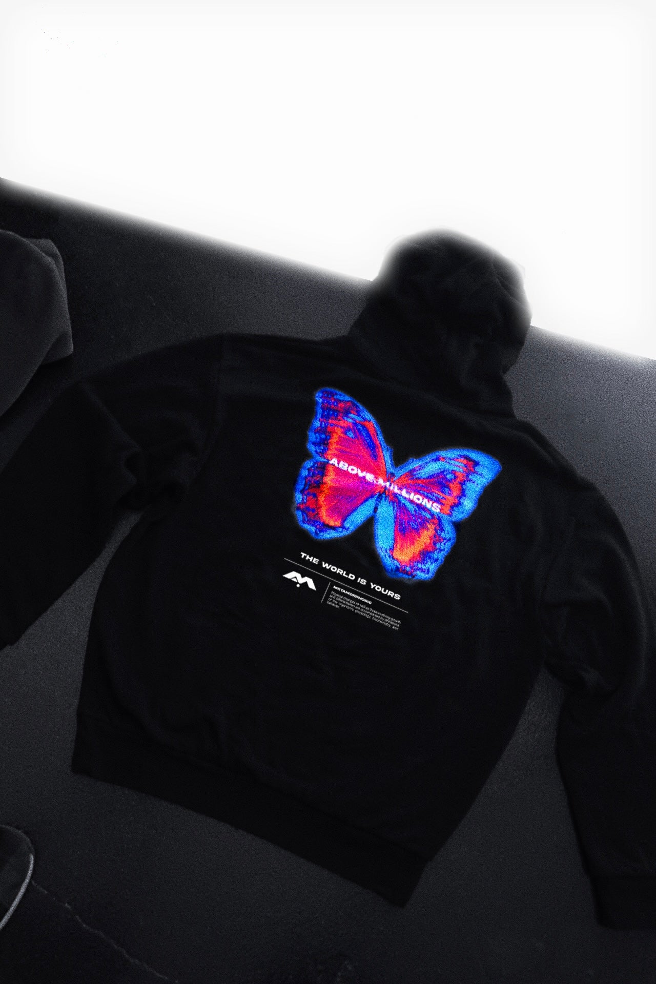 (UPGRADED QUALITY) METAMORPHOSIS HOLOGRAPHIC MIDWEIGHT HOODIE