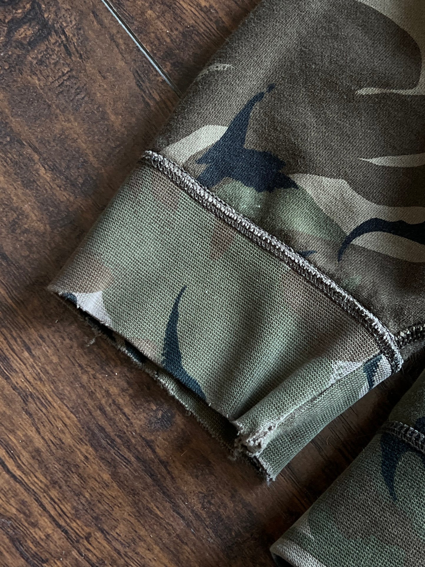 POLO RALPH LAUREN Mens CAMO FLEECE HOODIE Size 2X Full Zip