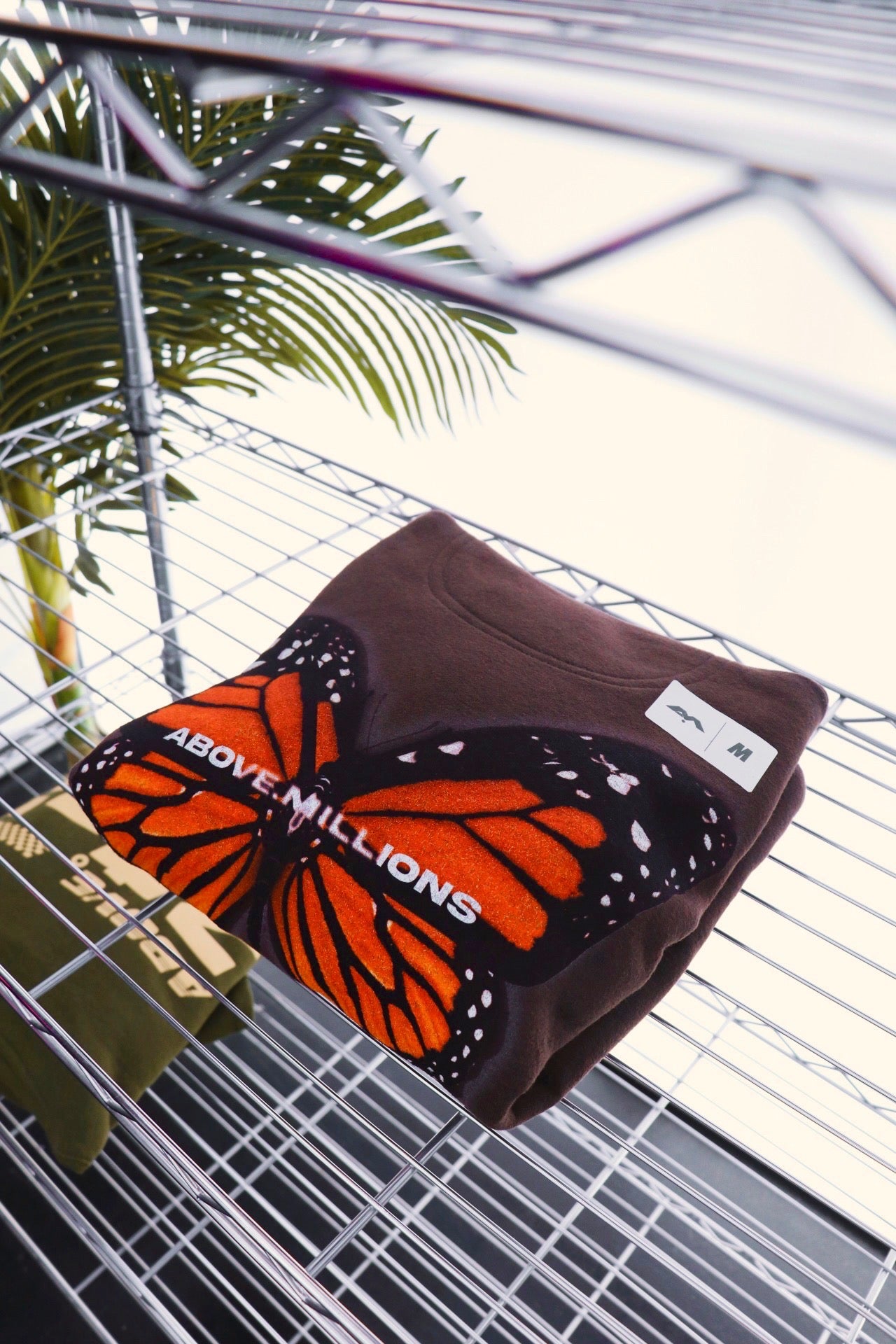 THE MONARCH. ✨ ORANGE BUTTERFLY MIDWEIGHT HOODIE