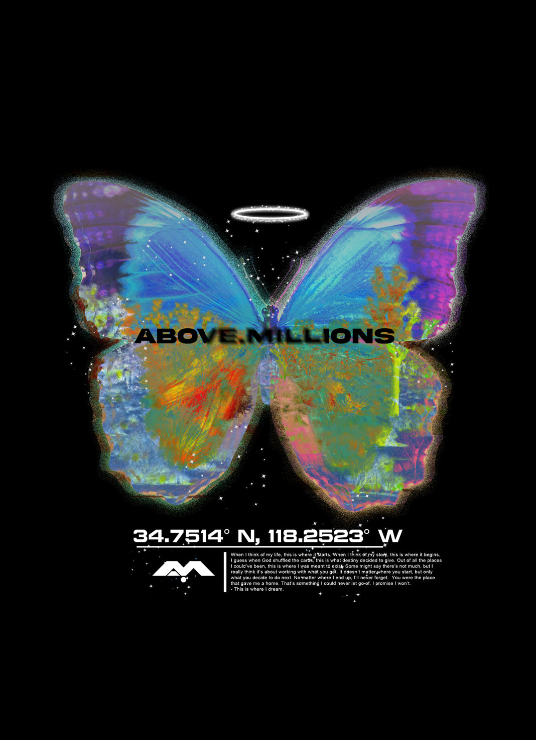 THIS IS WHERE I DREAM.  (SPECIAL EDITION BUTTERFLY)