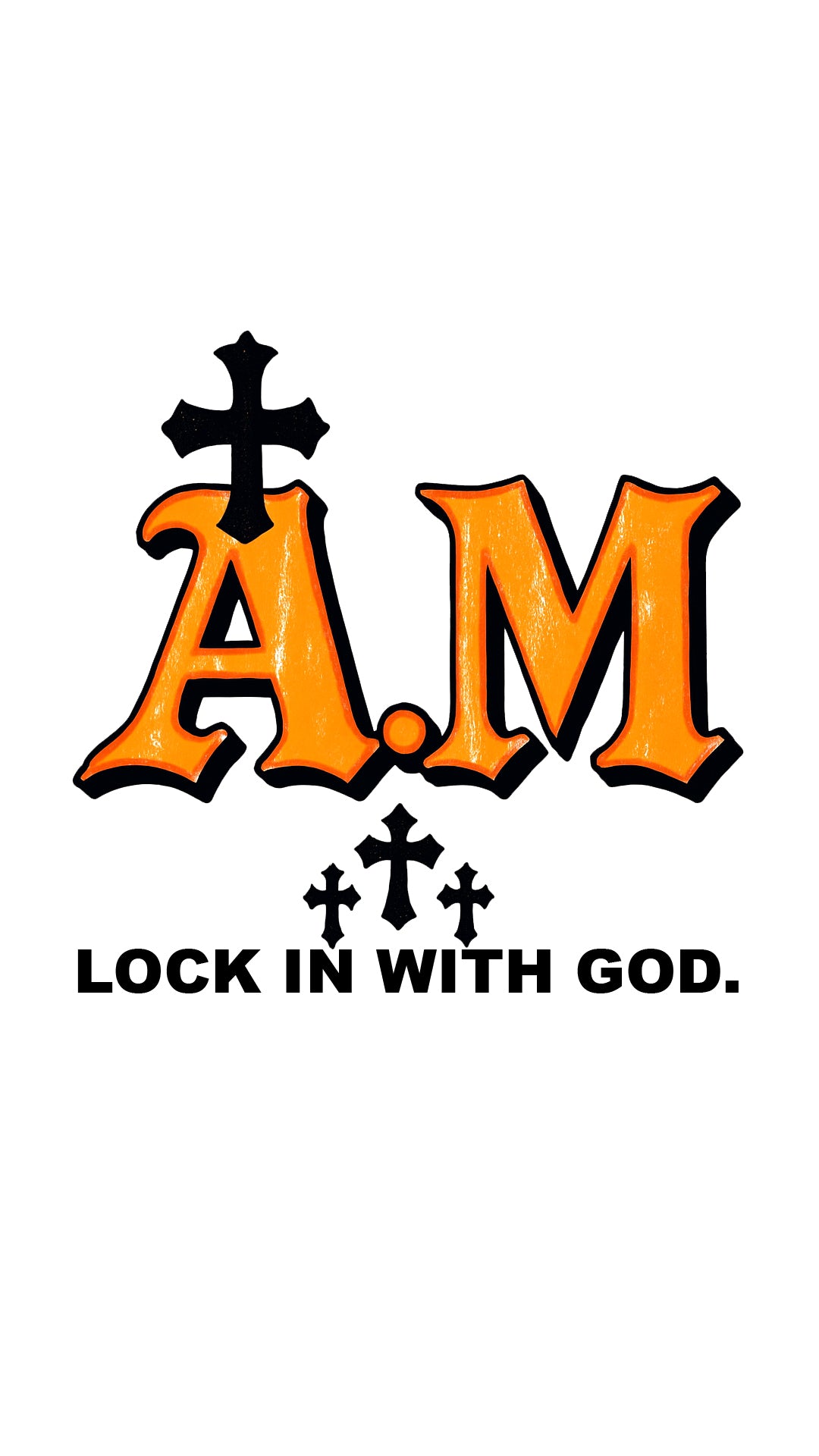 (FREE 1 PER ORDER) LOCK IN WITH GOD.