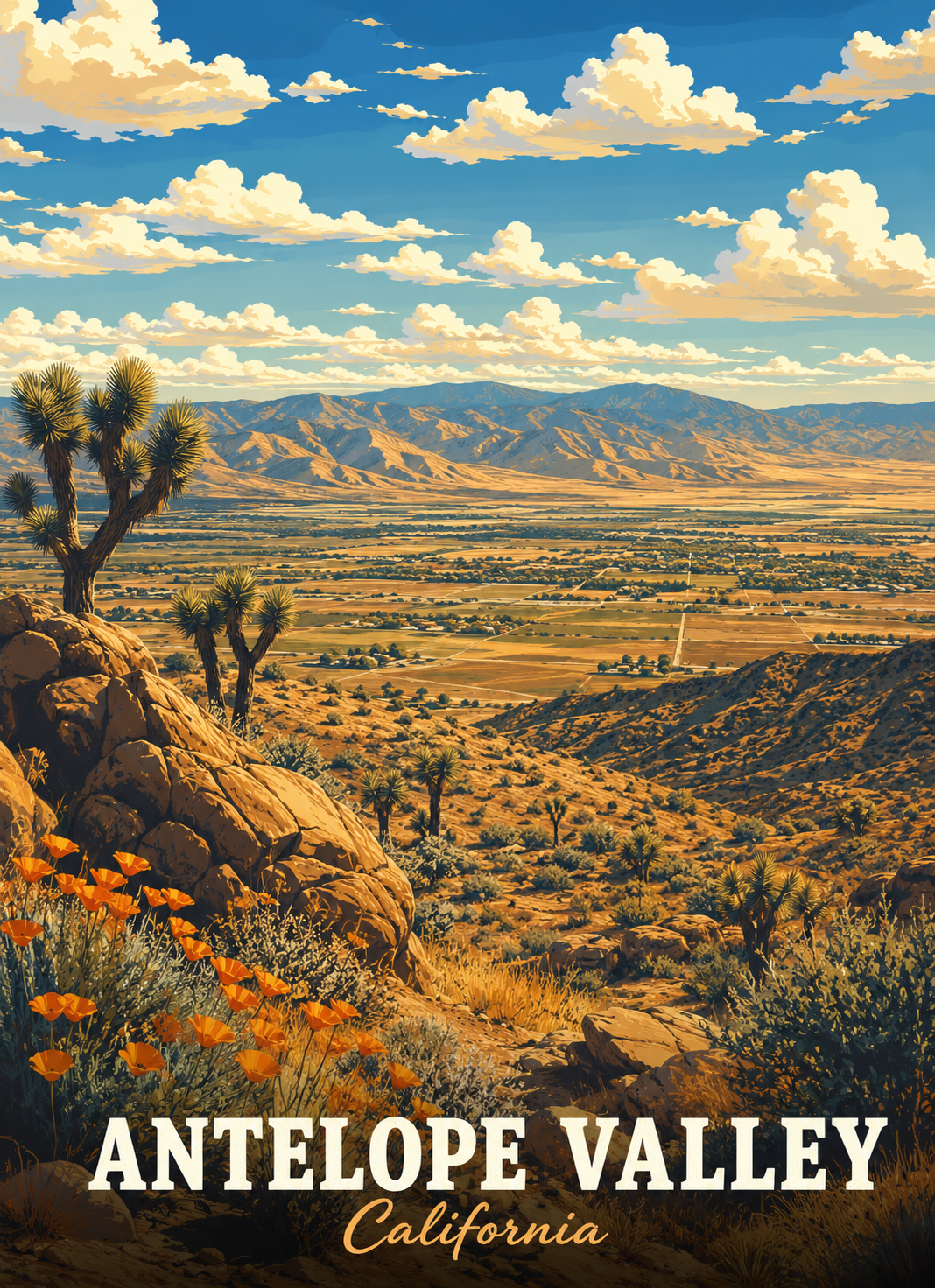 THE DESERT VIEW.